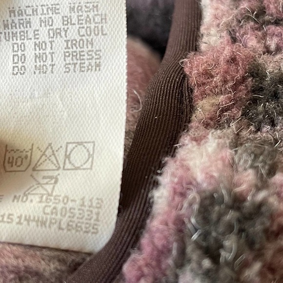 Vintage Woolrich Fair Isle 1/4 Zip Up Pull Over Sweater Made In USA Size L - Picture 7 of 8